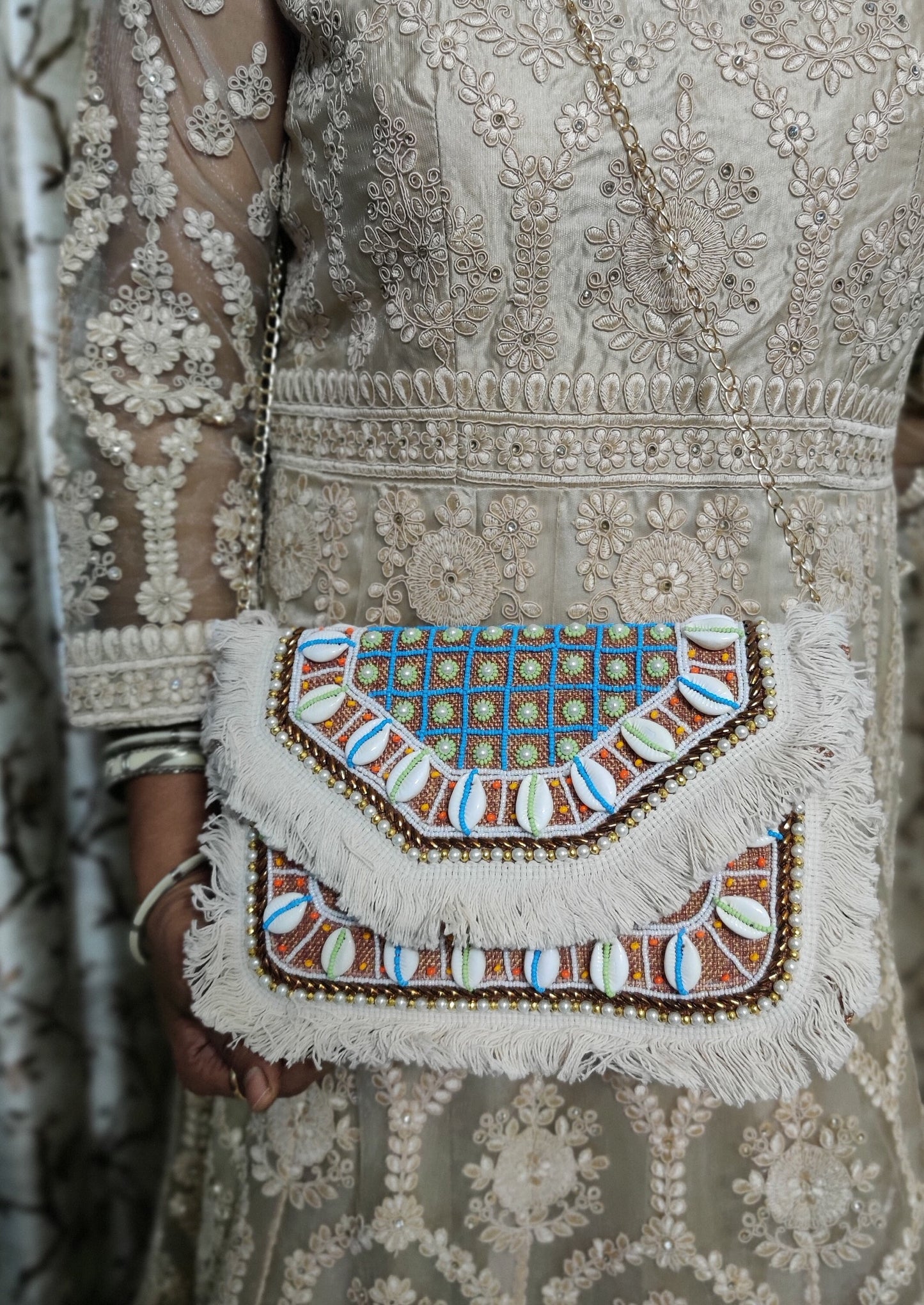 Indian Banjara Bag, Embroidered Bag, Hippie Bag, Shoulder Bag, Sling Bag, Crossbody Bag, Ethnic Bag, Boho Bag, Bohemian gift, Beaded