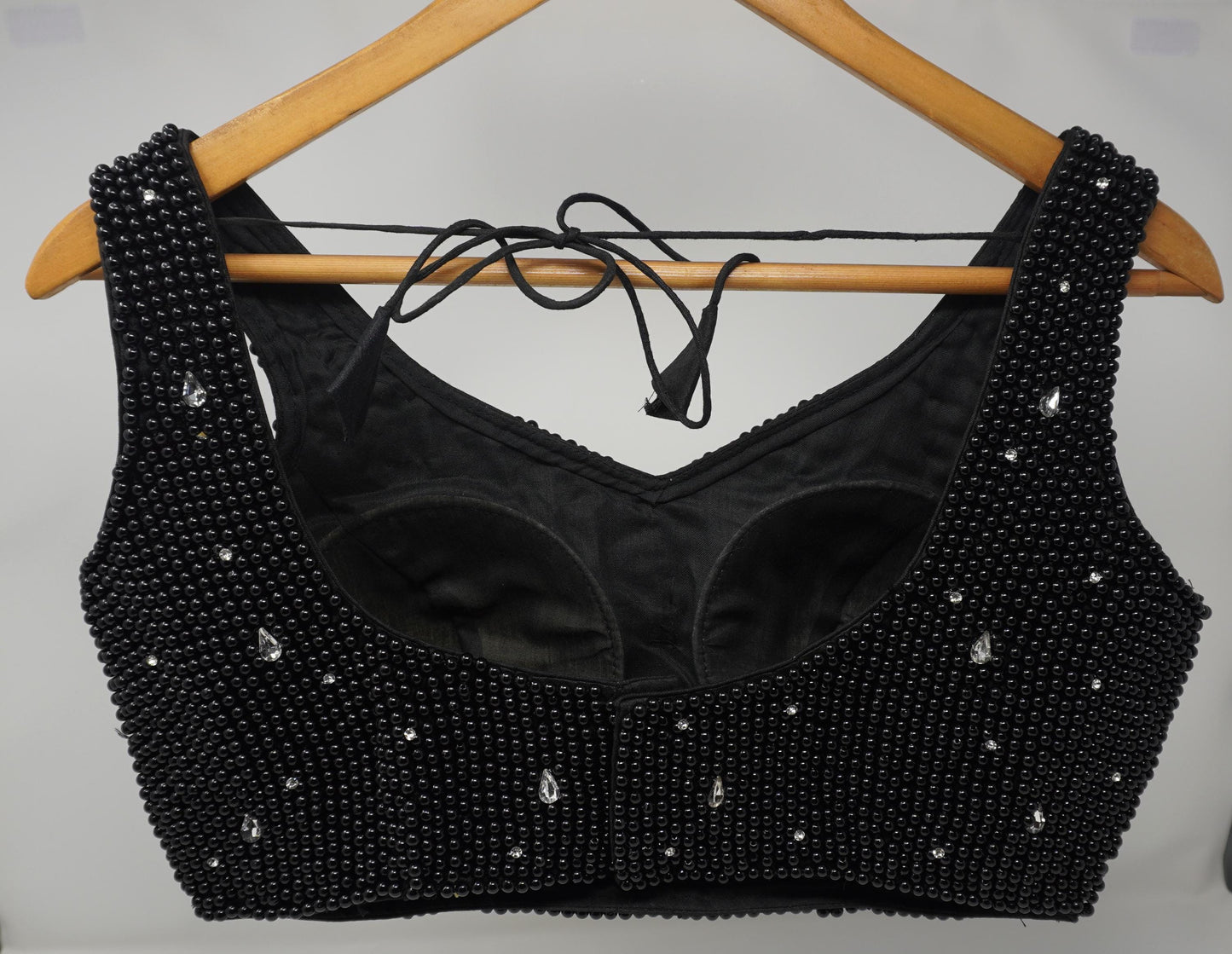 Designer Blouse, Black color, heavy Beaded, Ready to wear, Best seller, Indian Bridal Saree Blouse, Christmas, latest design for women