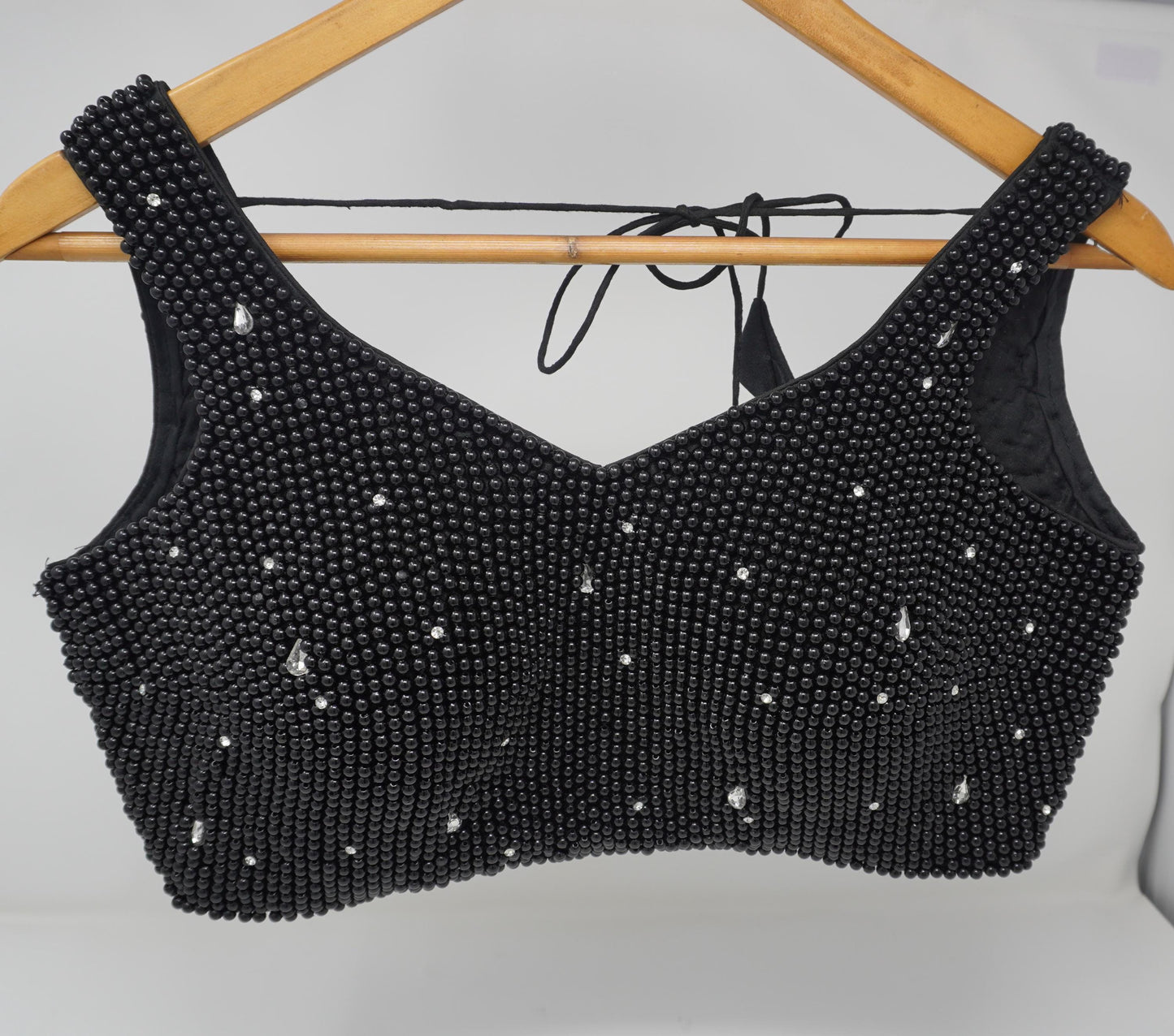 Designer Blouse, Black color, heavy Beaded, Ready to wear, Best seller, Indian Bridal Saree Blouse, Christmas, latest design for women