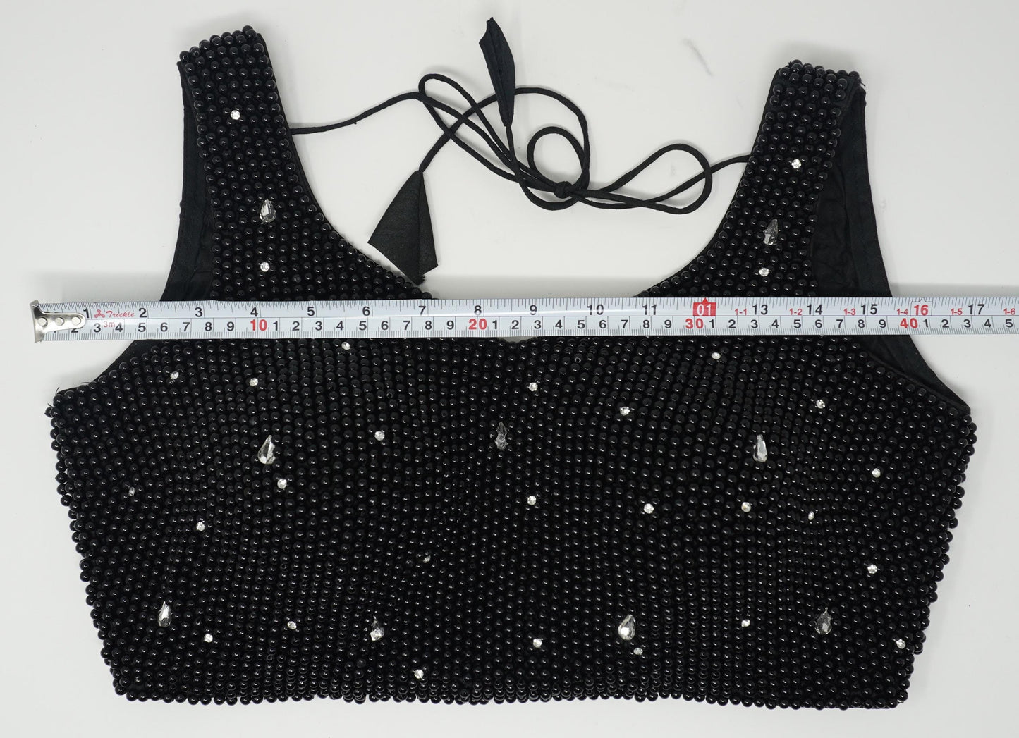 Designer Blouse, Black color, heavy Beaded, Ready to wear, Best seller, Indian Bridal Saree Blouse, Christmas, latest design for women