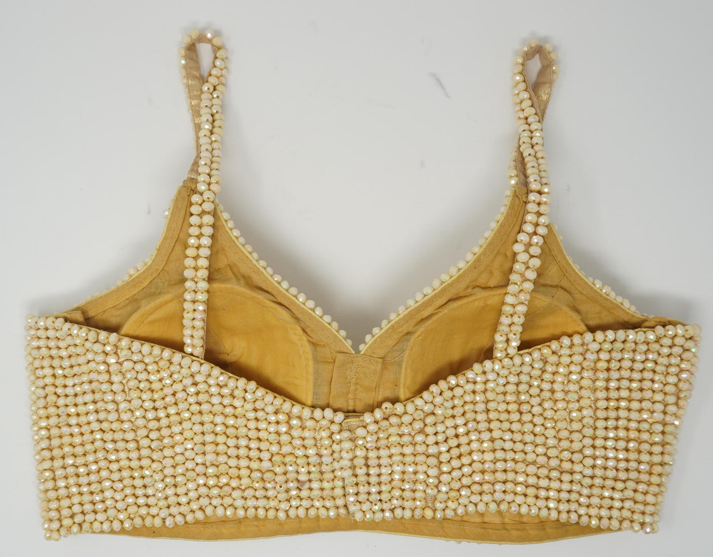 Designer Blouse, Cream beige color, heavy Beaded, Ready to wear, Best seller, Indian Bridal Saree Blouse, Christmas, latest design for women
