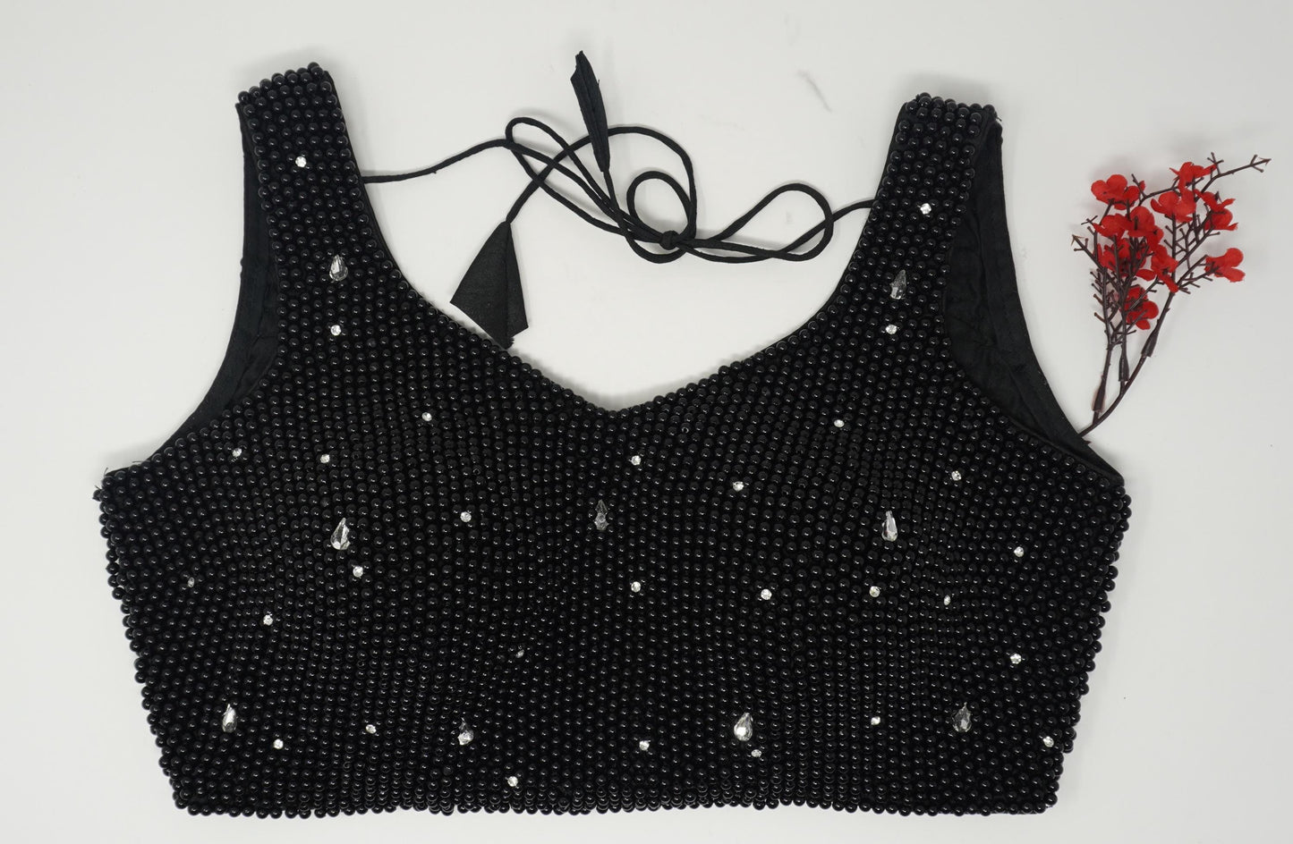 Designer Blouse, Black color, heavy Beaded, Ready to wear, Best seller, Indian Bridal Saree Blouse, Christmas, latest design for women