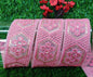 9 yard 4.0 cm wide Indian Saree Border Boho Lace Embroidery Ribbon Cushion Table runner curtains wedding Sewing Crafting Trim Headbands