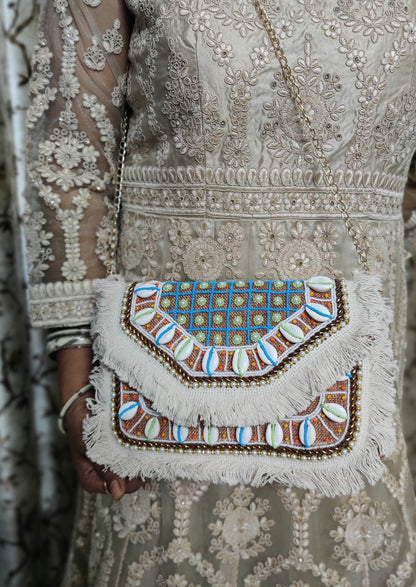 Indian Banjara Bag, Embroidered Bag, Hippie Bag, Shoulder Bag, Sling Bag, Crossbody Bag, Ethnic Bag, Boho Bag, Bohemian gift, Beaded