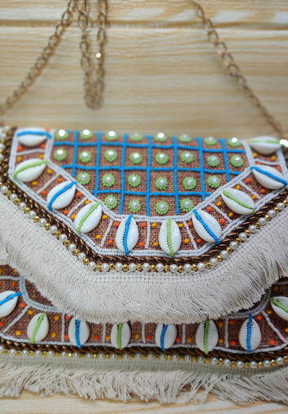 Indian Banjara Bag, Embroidered Bag, Hippie Bag, Shoulder Bag, Sling Bag, Crossbody Bag, Ethnic Bag, Boho Bag, Bohemian gift, Beaded
