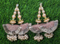Indian Handmade Beaded Latkan Tassels for Saree Blouse HandBags Hangings Dupatta Bridal Wedding dress for Women pair of 2 pcs