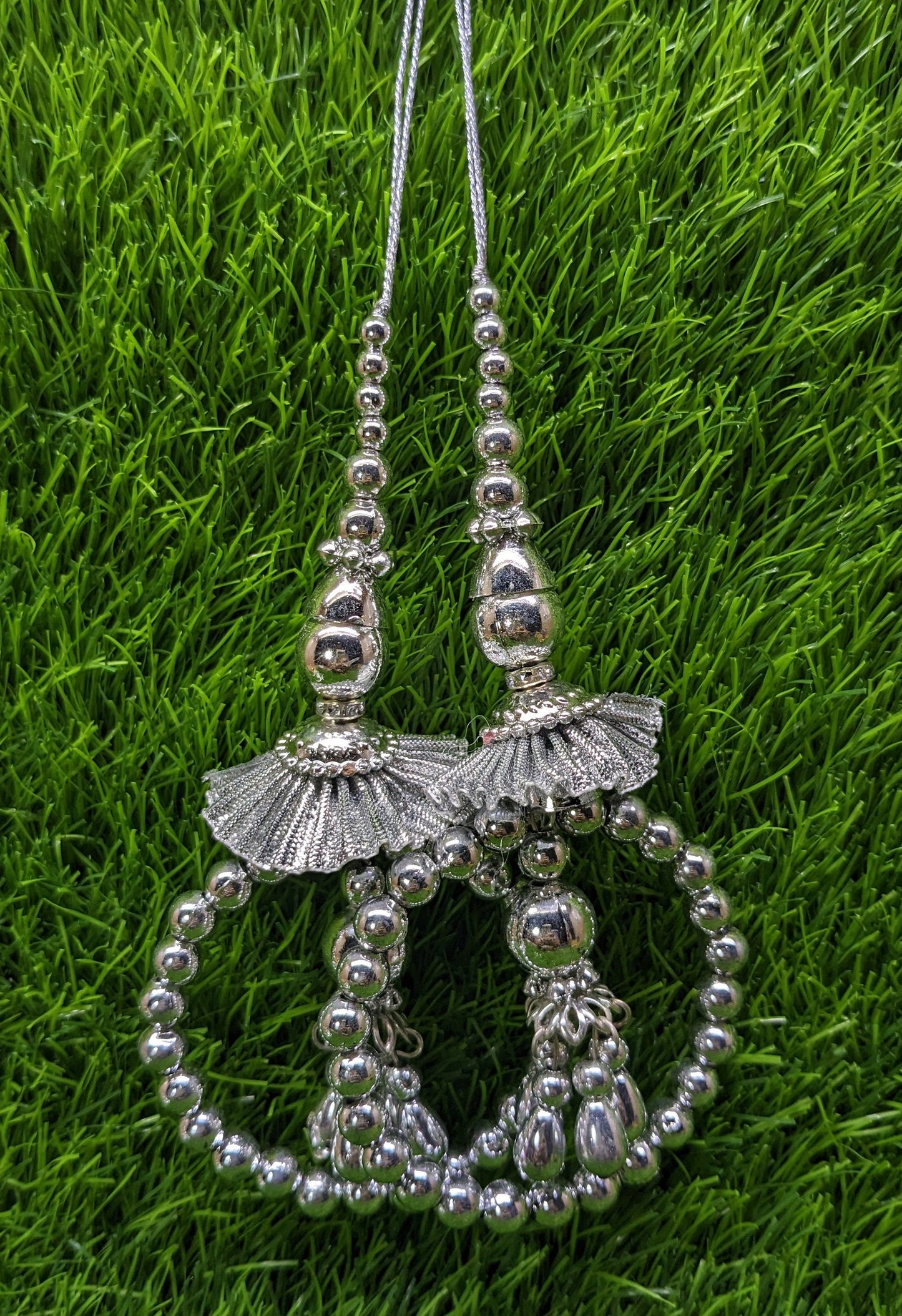 Indian Handmade Latkan Tassels for Saree Blouse Lehenga HandBags Hangings Dupatta Decoration Bridal Wedding dress for Women pair of 2 pcs