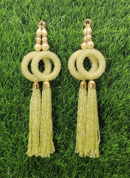 Indian Handmade Latkan for Saree Blouse Lehenga HandBags Dupatta Decoration Bridal Wedding dress for Women pair of 2 pcs