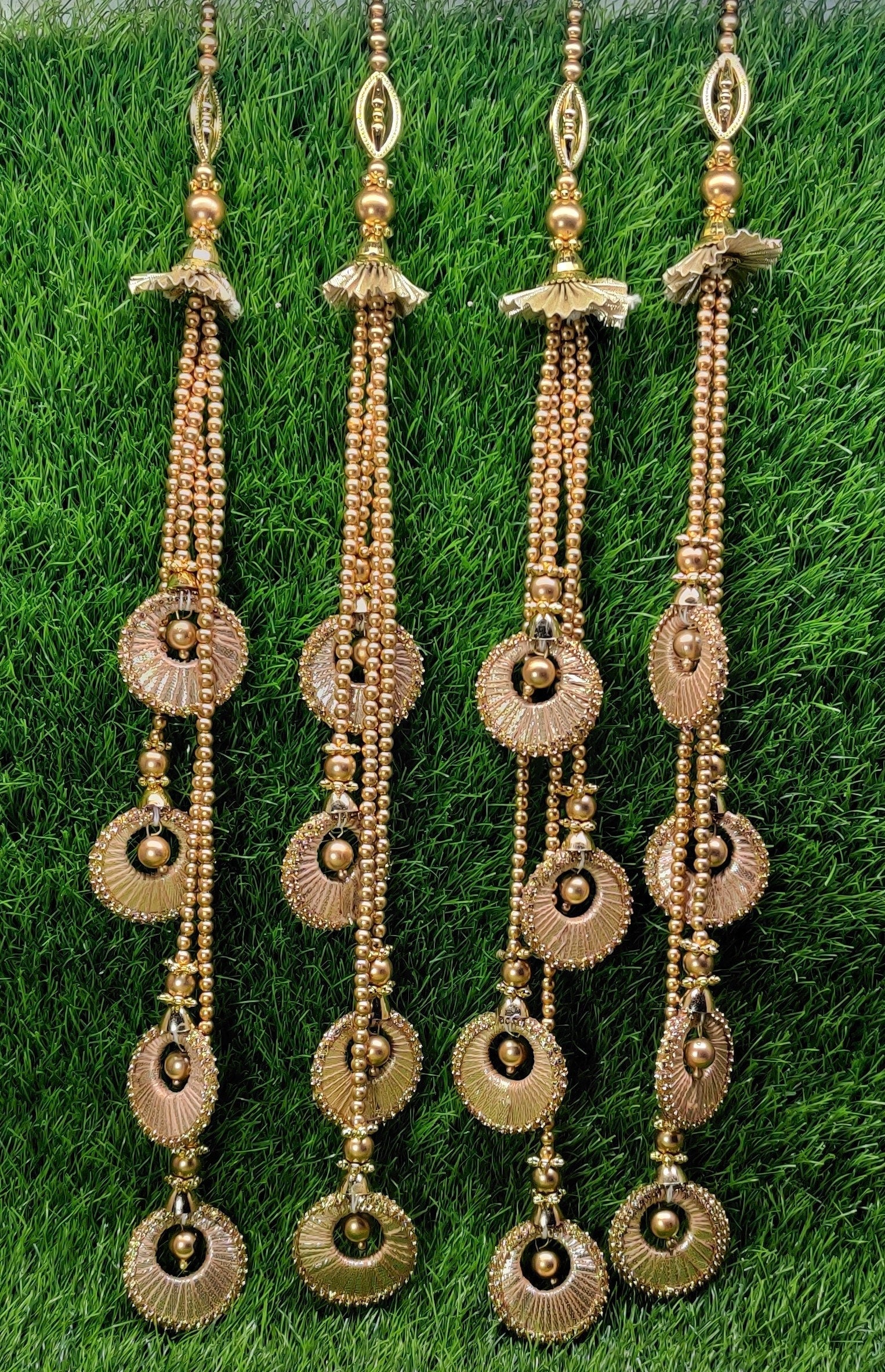 Indian Handmade Latkan for Saree Blouse Lehenga HandBags Dupatta Decoration Bridal Wedding dress for Women pair of 2 pcs