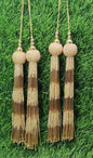 Indian Handmade Beaded Latkan for Saree Blouse Lehenga HandBags Dupatta Decoration Bridal Wedding dress for Women pair of 2 pcs