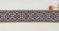 3 yard 8.0 cm wide Indian Saree Border Boho Lace Embroidery Ribbon Cushion Table runner curtains wedding Sewing Crafting Trim Headbands