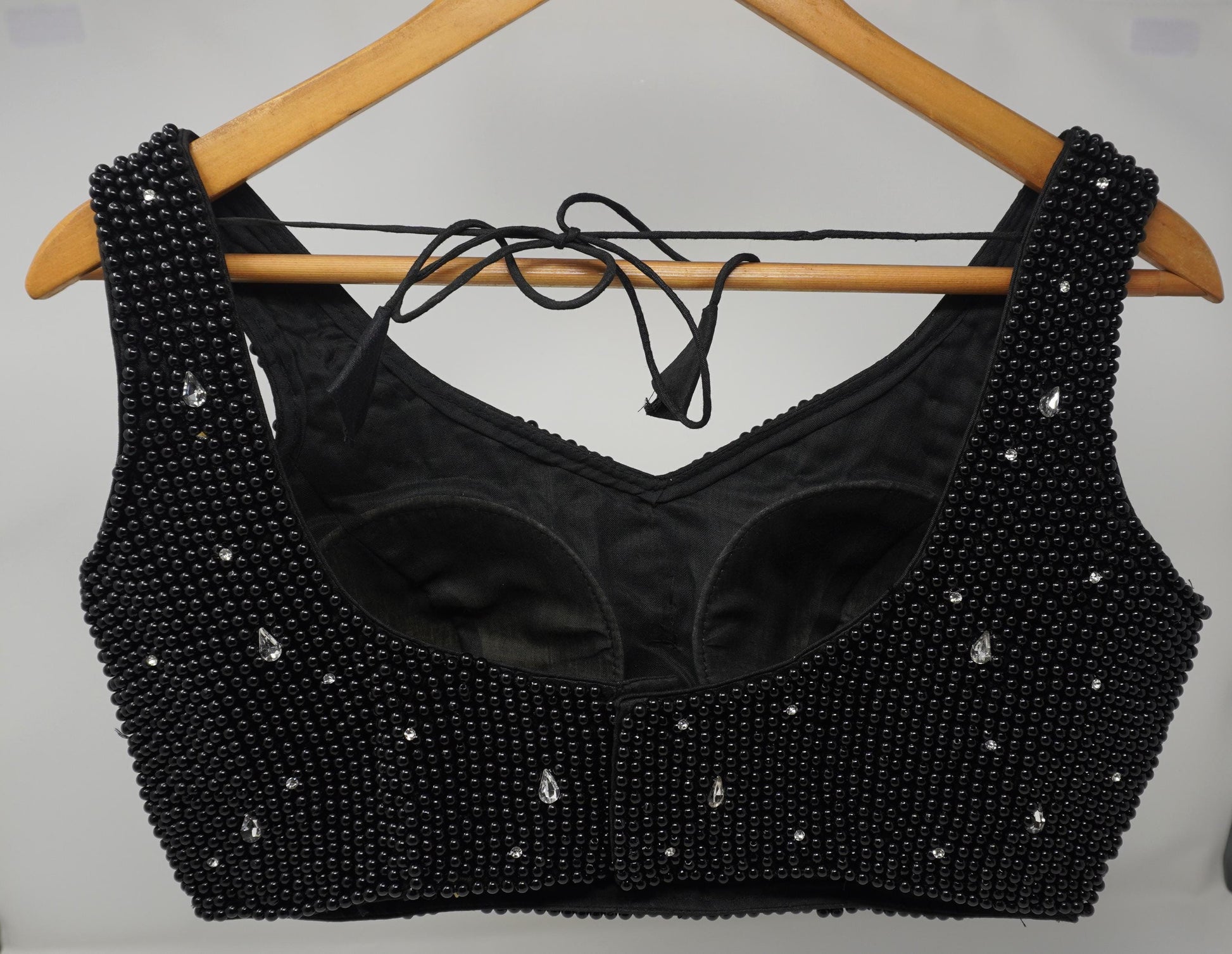 Designer Blouse, Black color, heavy Beaded, Ready to wear, Best seller, Indian Bridal Saree Blouse, Christmas, latest design for women