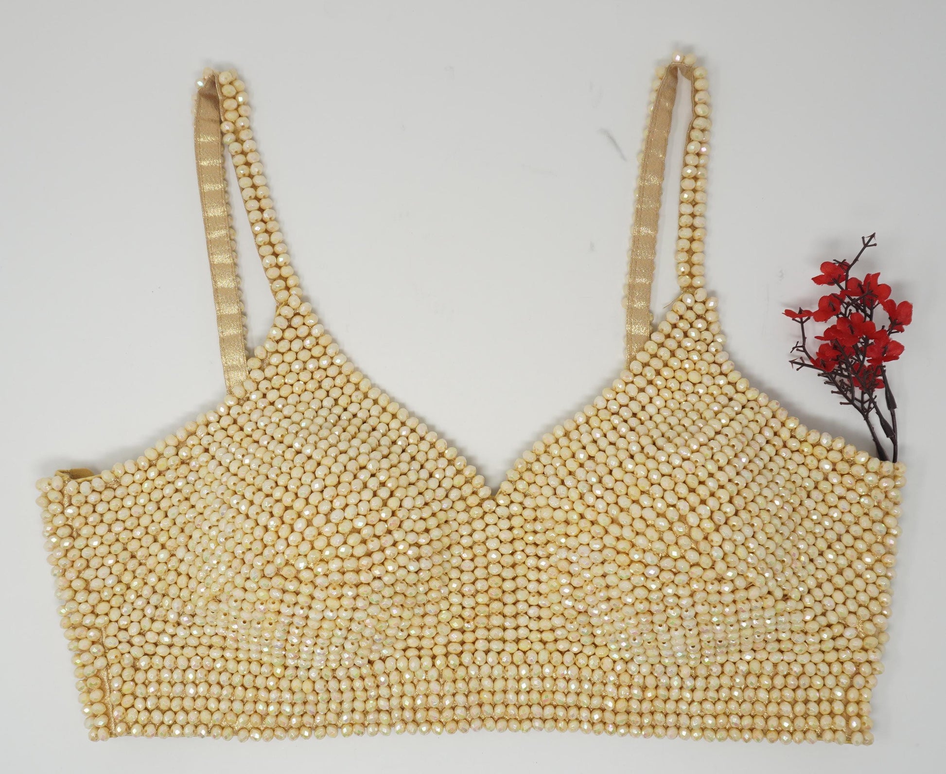 Designer Blouse, Cream beige color, heavy Beaded, Ready to wear, Best seller, Indian Bridal Saree Blouse, Christmas, latest design for women