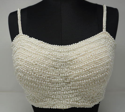 Designer Blouse, White color, heavy Beaded, Ready to wear, Best seller, Indian Bridal Saree Blouse, Christmas, latest design for women