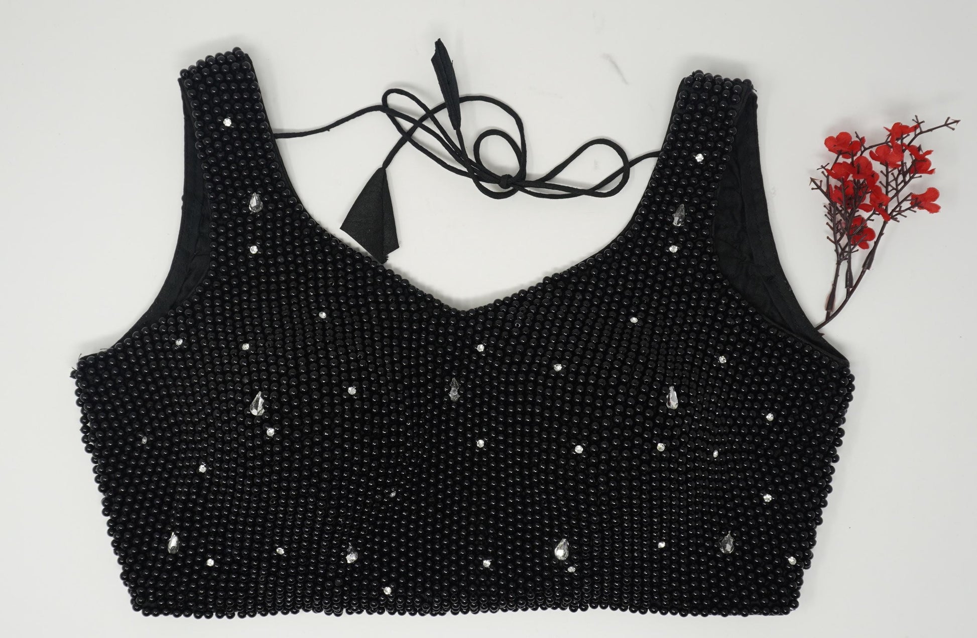 Designer Blouse, Black color, heavy Beaded, Ready to wear, Best seller, Indian Bridal Saree Blouse, Christmas, latest design for women