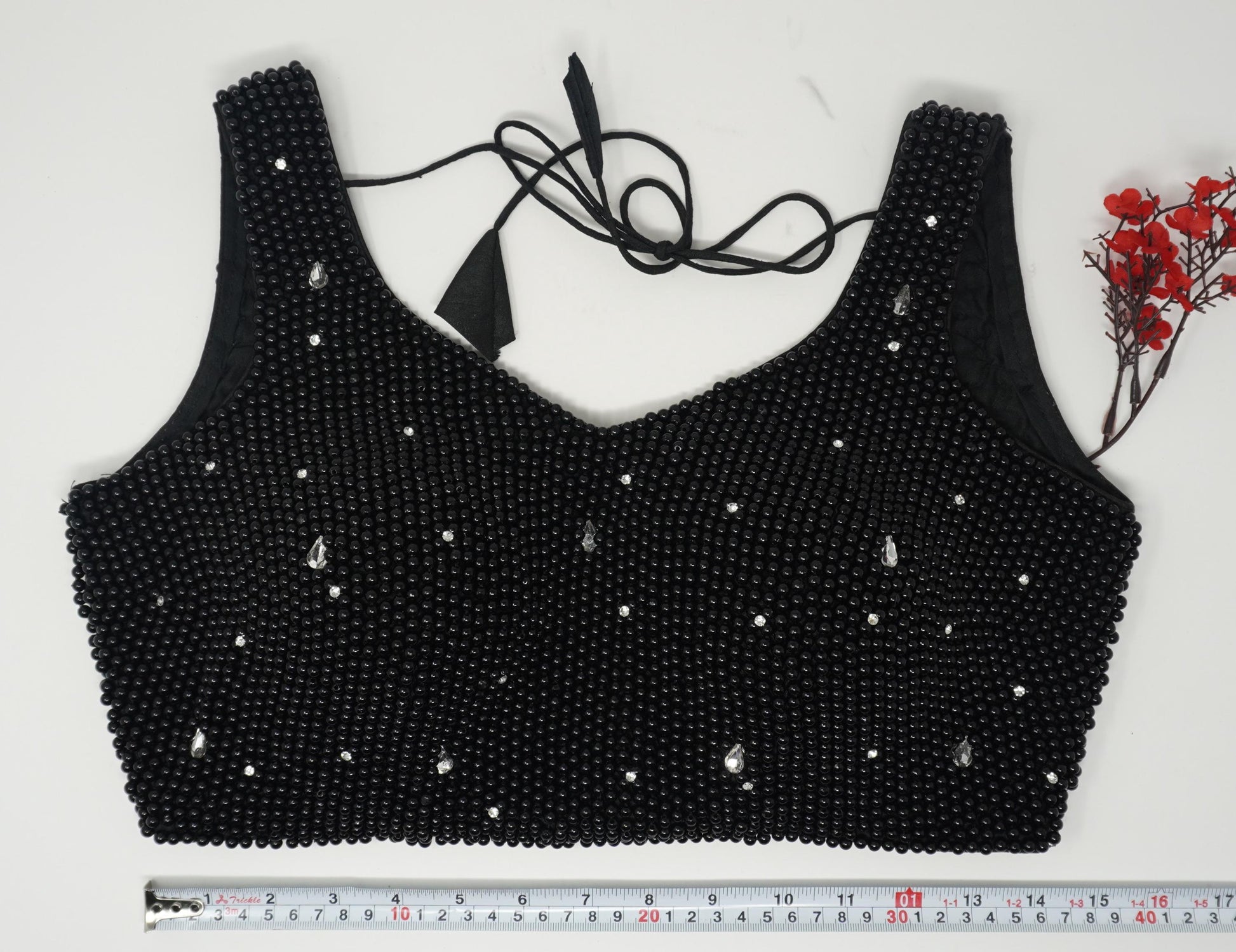 Designer Blouse, Black color, heavy Beaded, Ready to wear, Best seller, Indian Bridal Saree Blouse, Christmas, latest design for women