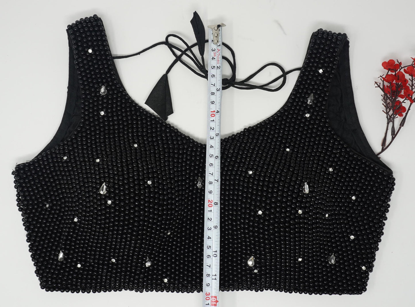 Designer Blouse, Black color, heavy Beaded, Ready to wear, Best seller, Indian Bridal Saree Blouse, Christmas, latest design for women