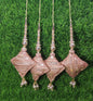 Rose Gold/ Light Gold/ Silver/ Golden Indian Beaded Cushioned Tassel for Saree Blouse Lehenga Embellished HandBags Dupatta Latkan for Women