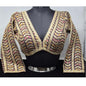 Indian designer Purple color Sequin Embroidered stitched blouse, Readymade Indian Bridal Saree Blouse, latest design blouse for women